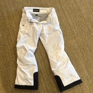 SunIce - Kids White Ski pant - adjustable waist and hem